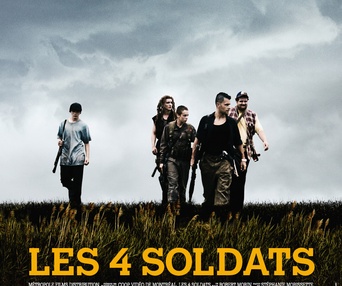 Affiche du film Les 4 soldats