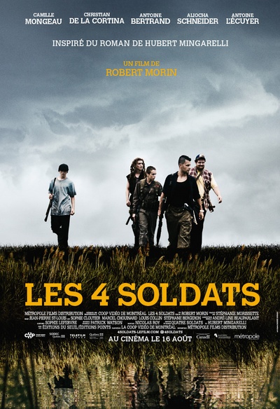 Affiche du film Les 4 soldats