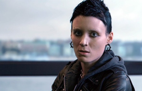 Rooney Mara dans le film The Girl with the Dragon Tattoo