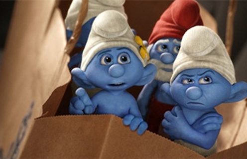 Une scène du film The Smurfs 2