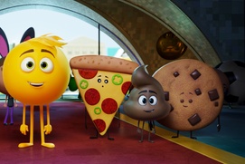 Une scène du film Émoji le film