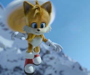 Une scène du film Sonic the Hedgehog 2