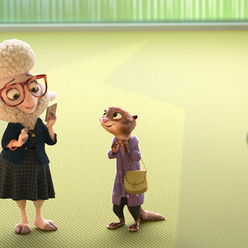Une scène du film Zootopia