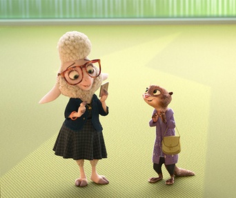 Une scène du film Zootopia