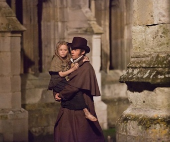 Une scène du film Les Misérables