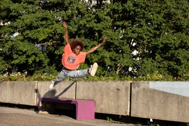 Une scène du film Neneh Superstar