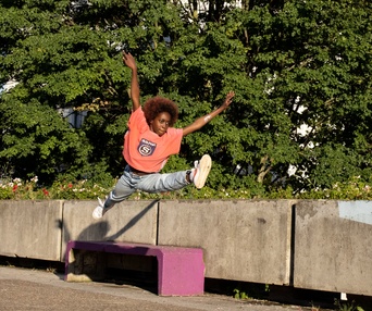 Une scène du film Neneh Superstar