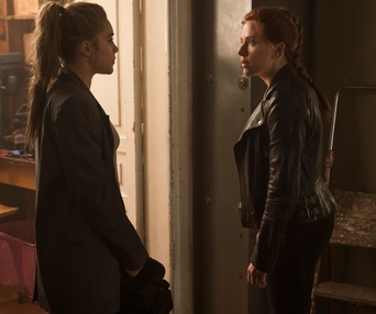 Une scène du film Black Widow