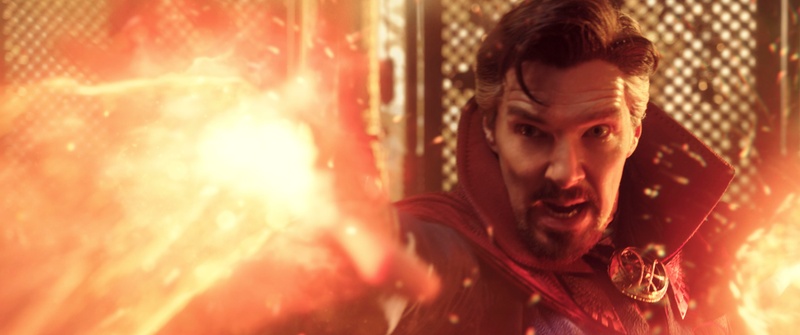 Une scène du film Doctor Strange in the Multiverse of Madness