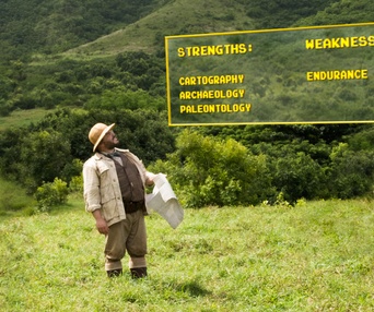 Une scène du film  Jumanji: Welcome to the Jungle