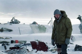 Une scène du film The Grey