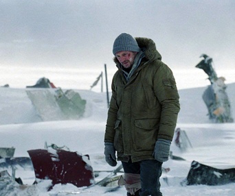 Une scène du film The Grey