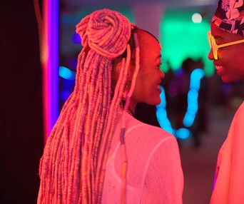 Une scène du film Rafiki