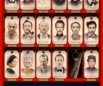 Affiche du film The Grand Budapest Hotel
