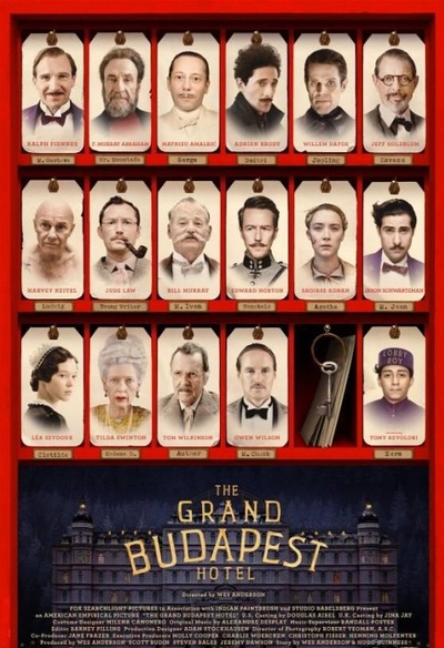 Affiche du film The Grand Budapest Hotel