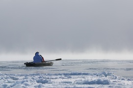 Une scène du film Inuk en colère