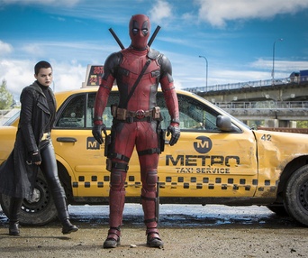 Une scène du film Deadpool