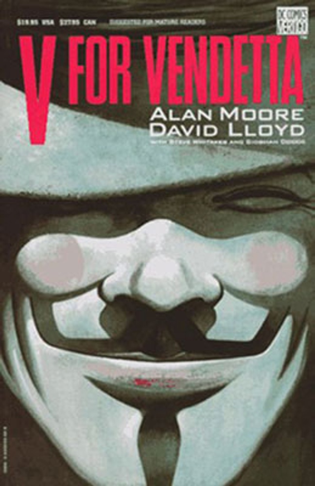 La couverture du livre d'Alan Moore