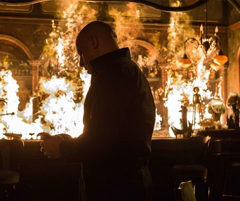 Une scène du film The Last Witch Hunter