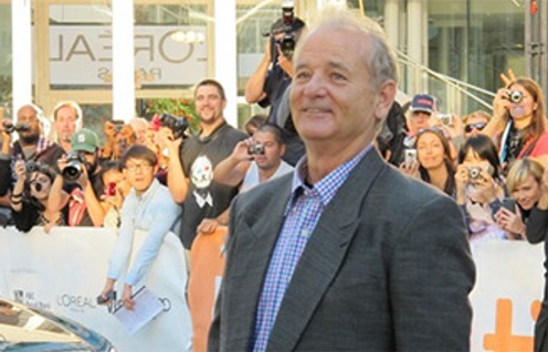 Bill Murray sur le tapis rouge de Hyde Park on Hudson