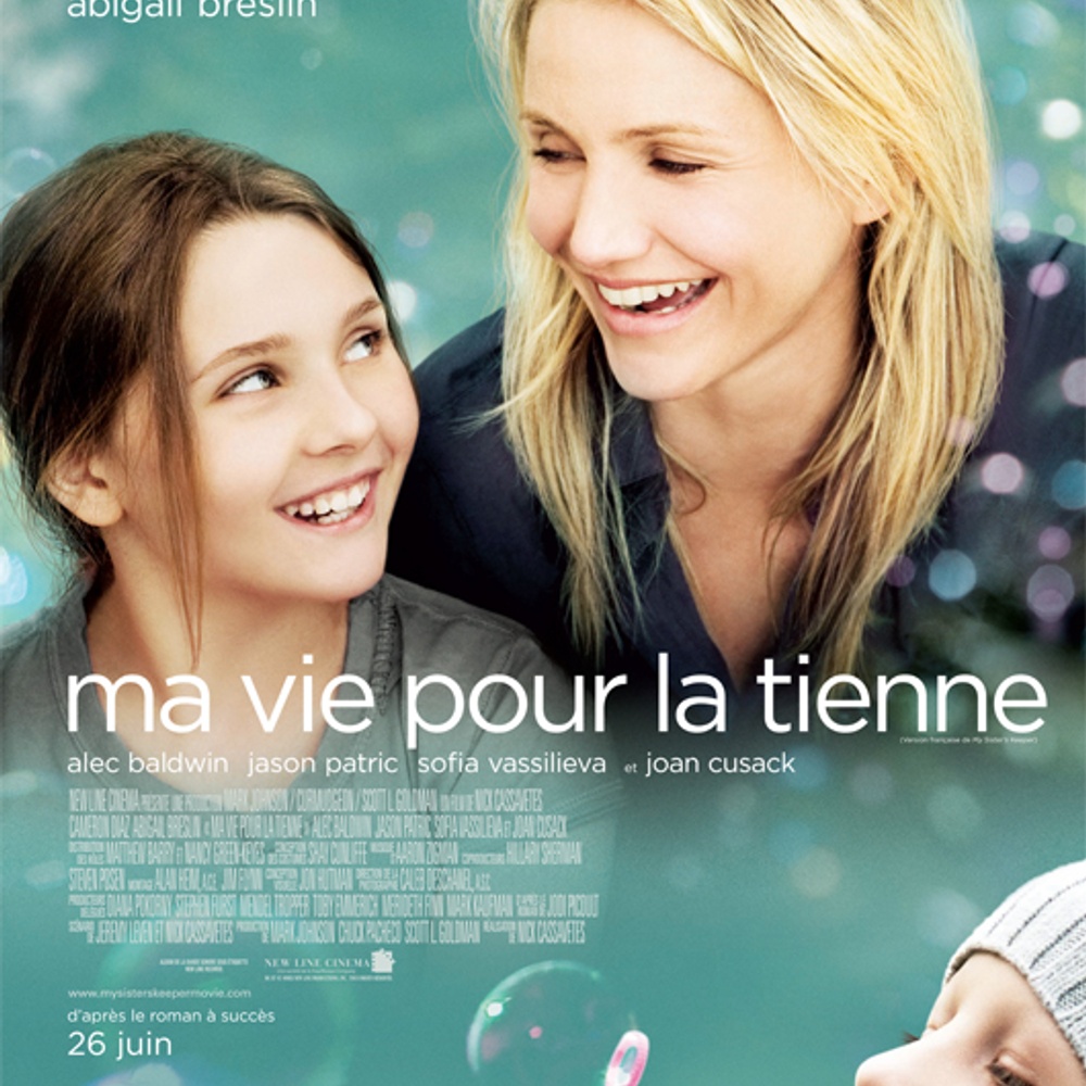Galerie - Primeur : Affiche en français du drame Ma vie pour la tienne