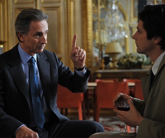 Une scène du film Quai d'Orsay