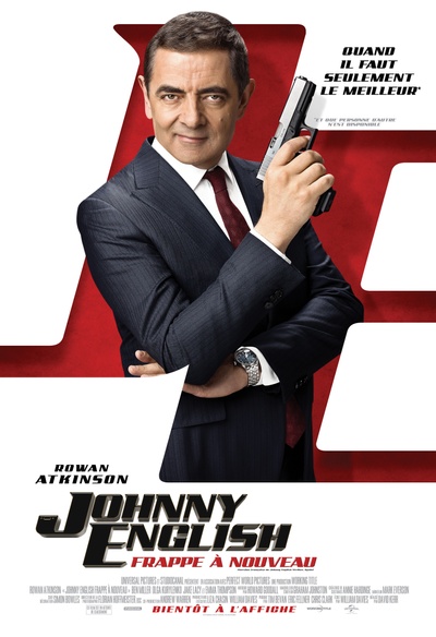 Affiche du film Johnny English frappe à nouveau