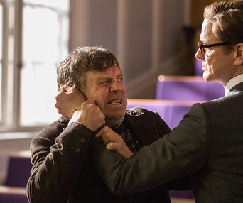 Une scène du film Kingmans: The Secret Service
