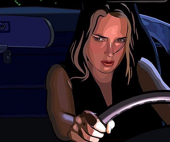 Scène du film A Scanner Darkly