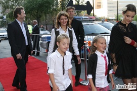 Sur le tapis rouge de Café de Flore