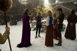 Une scène du film Red Riding Hood