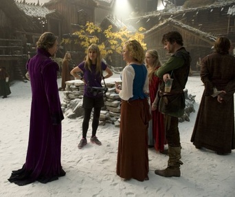 Une scène du film Red Riding Hood