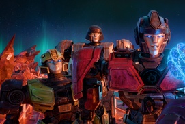 Une scène du film Transformers One