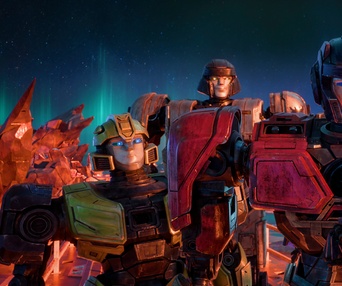 Une scène du film Transformers One
