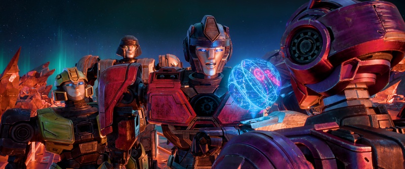 Une scène du film Transformers One