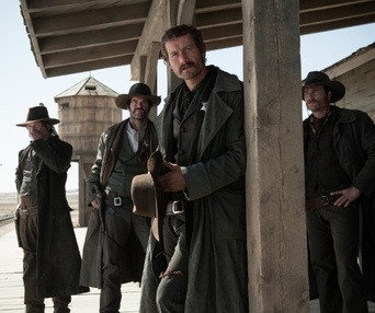 Une scène du film The Lone Ranger