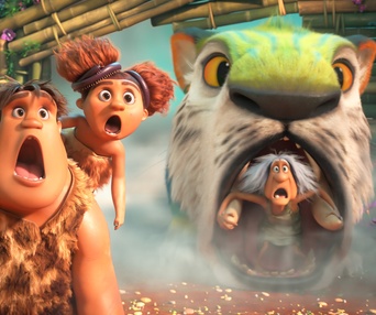 Une scène du film The Croods: A New Age