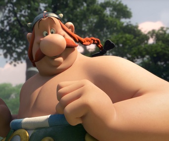 Une scène du film Astérix: Le domaine des Dieux