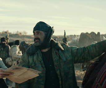 Une scène du film 12 Strong