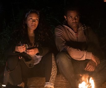 Une scène du film Blair Witch