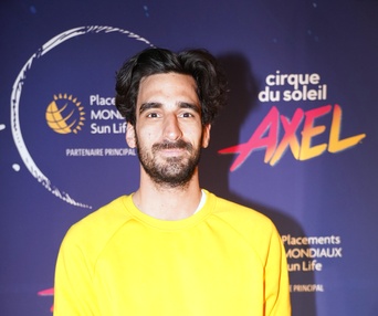 Première du spectacle Axel du Cirque du Soleil