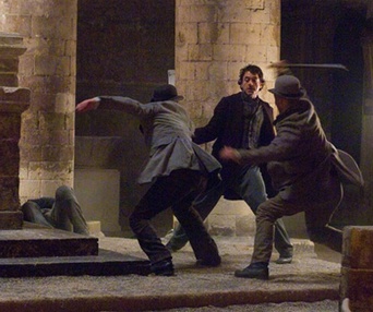 Scène du film Sherlock Holmes
