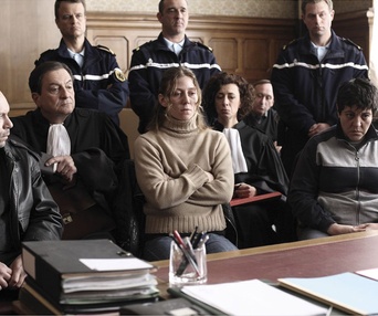 Une scène du film Présumé coupable