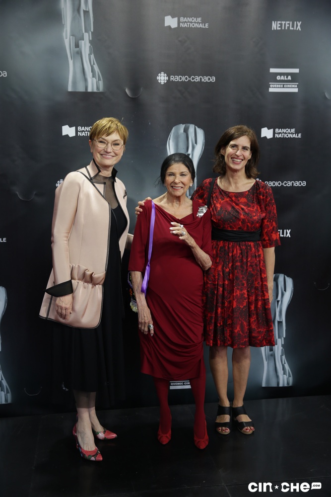 Sur le tapis rouge du Gala Québec Cinéma 2019