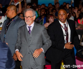 Sur le tapis rouge du film The Fabelmans