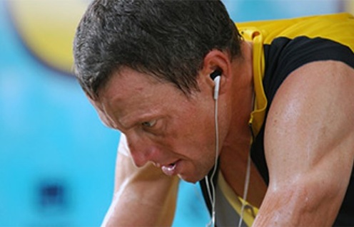 Une scène du film The Armstrong Lie