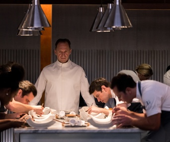 Une scène du film The Menu