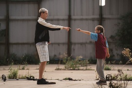 Une scène du film Scrapper