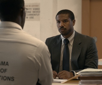 Une scène du film Just Mercy