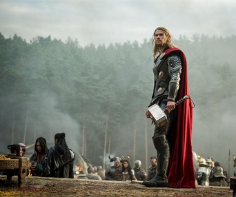 Une scène du film Thor: The Dark World
